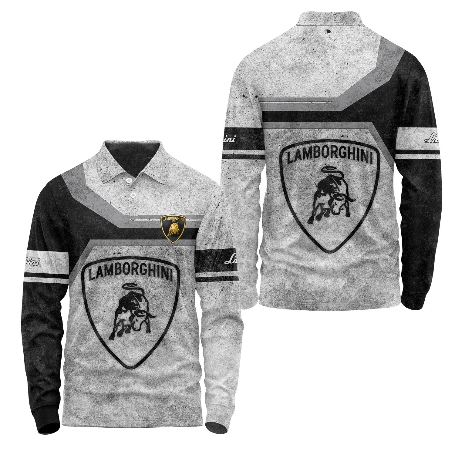 Lamborghini Long Sleeve Polo SC086