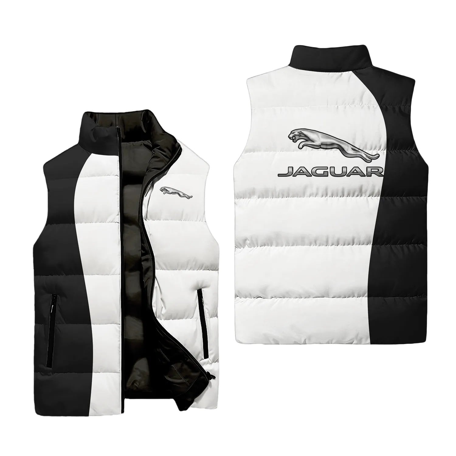 Jaguar Sleeveless Puffer Jacket SC055
