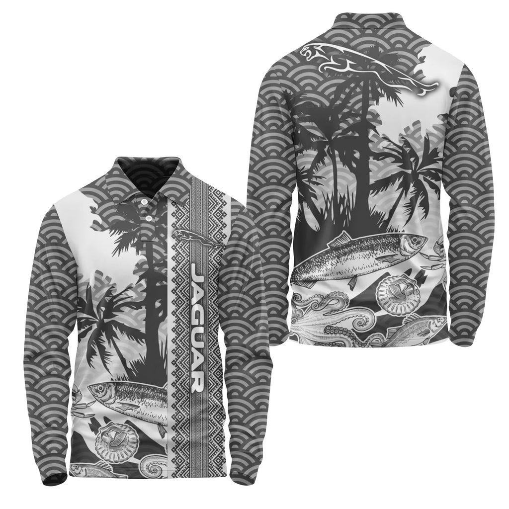 Jaguar Long Sleeve Polo SHW038