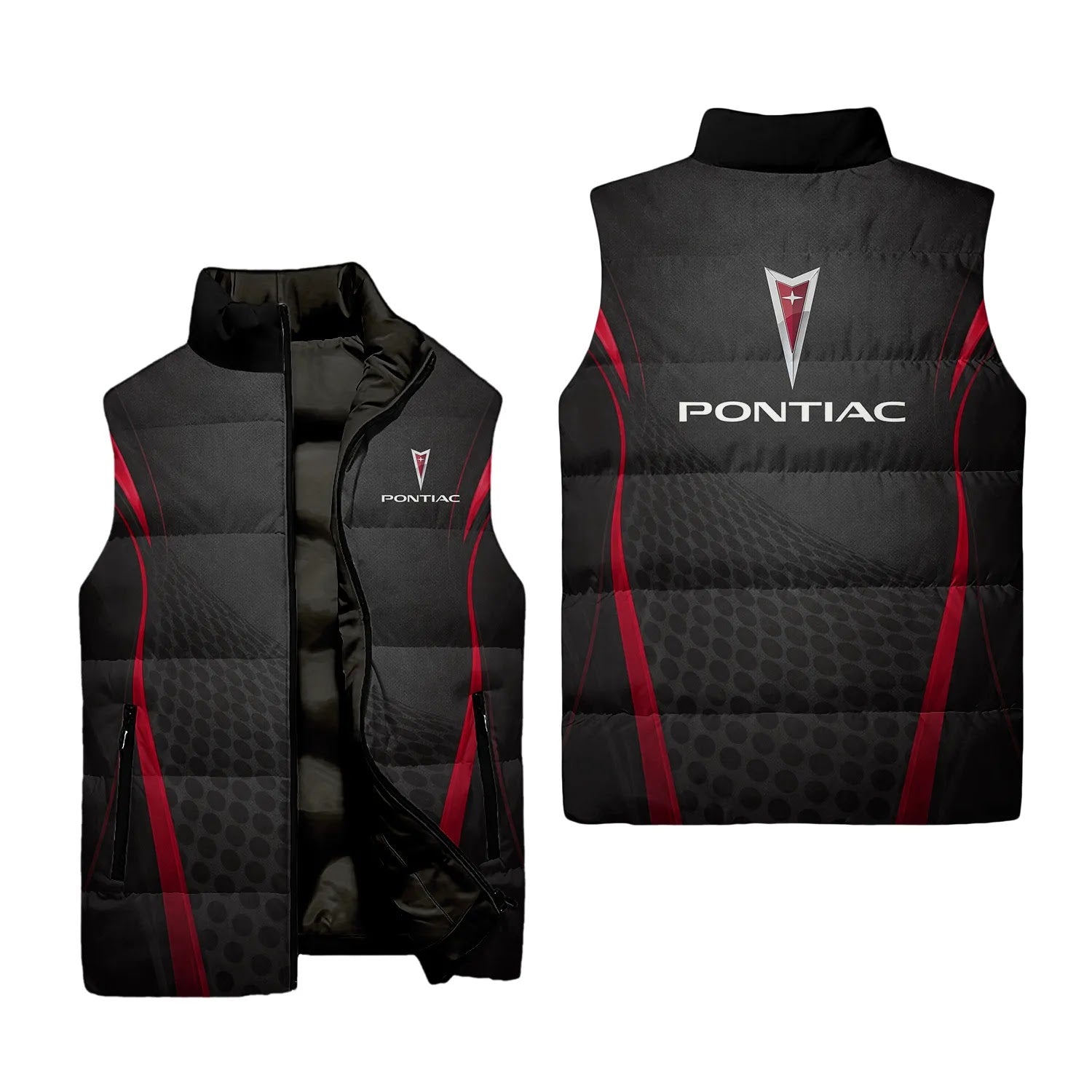 Pontiac Sleeveless Puffer Jacket SC056