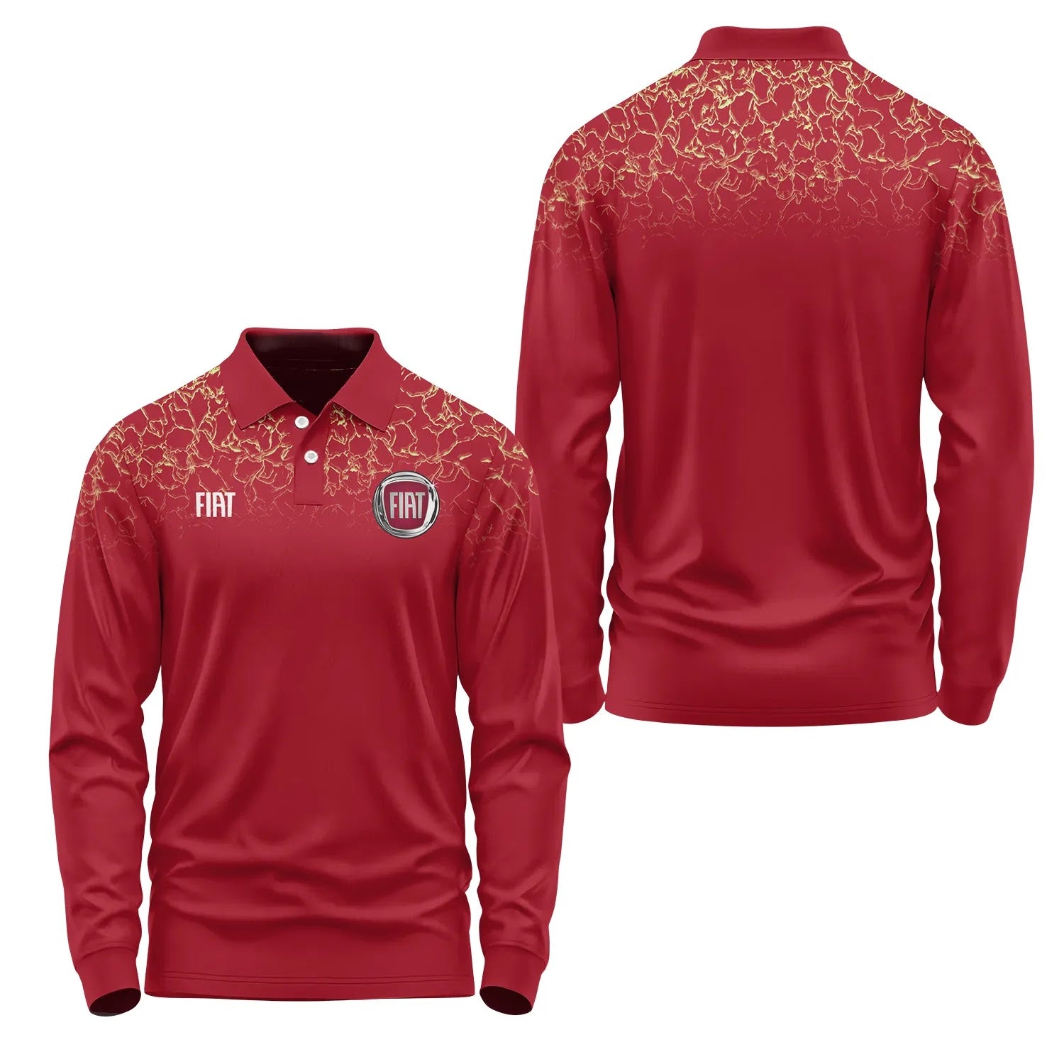 Fiat Long Sleeve Polo SC108