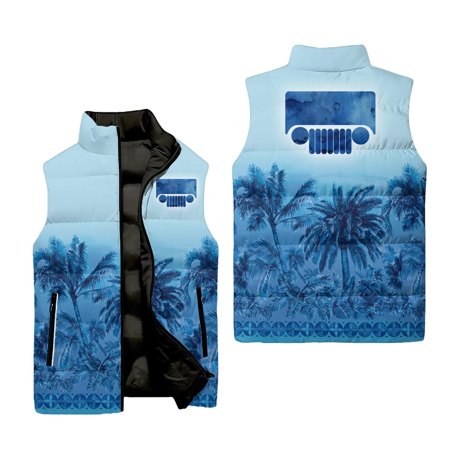 Jeep Sleeveless Puffer Jacket SHW001