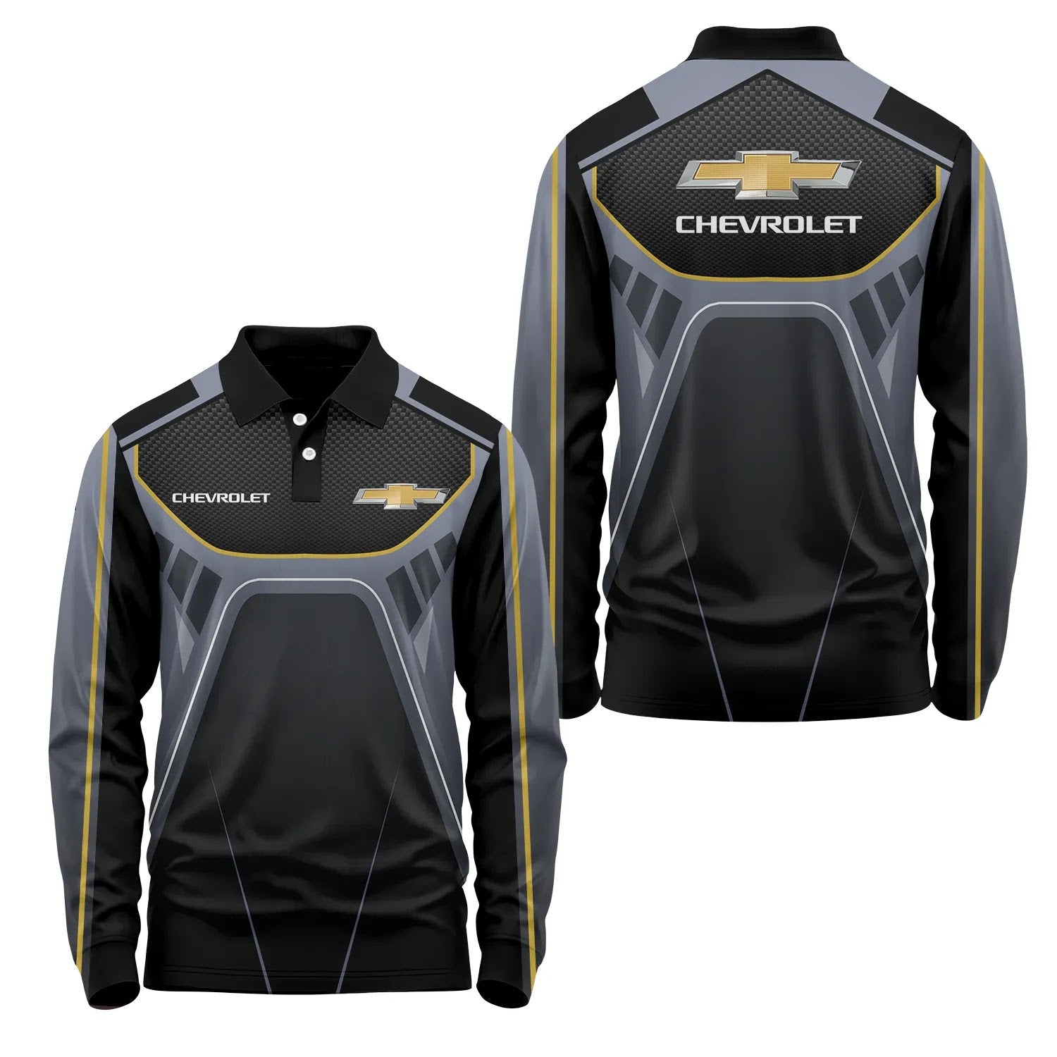 Chevrolet Long Sleeve Polo SC088