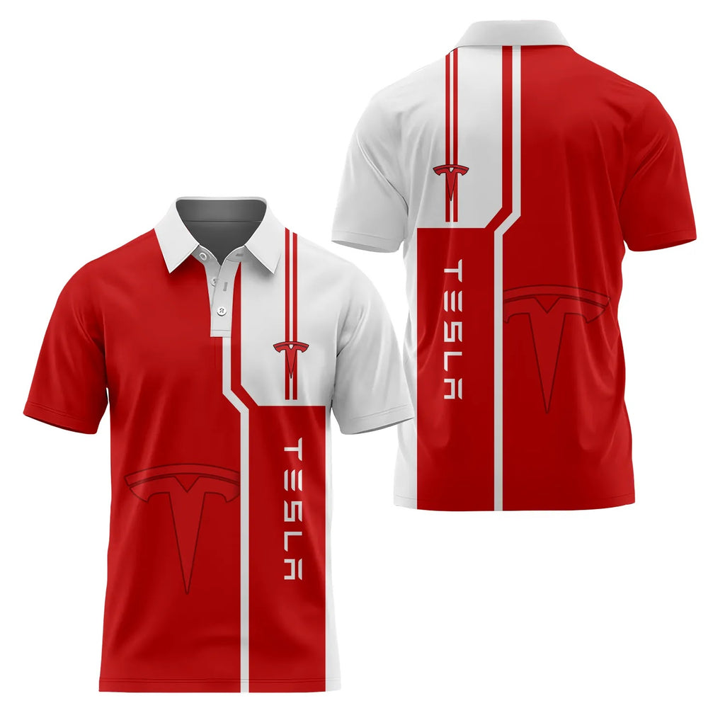 Tesla Short Sleeve Polo SC064