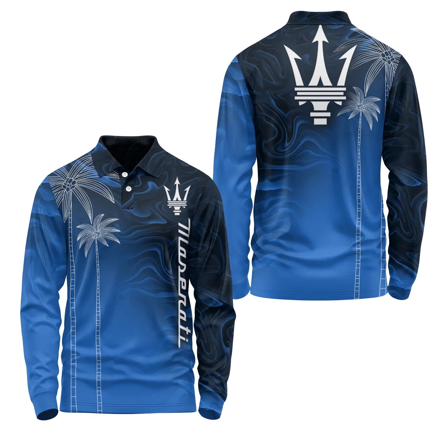 Maserati Long Sleeve Polo SHW070