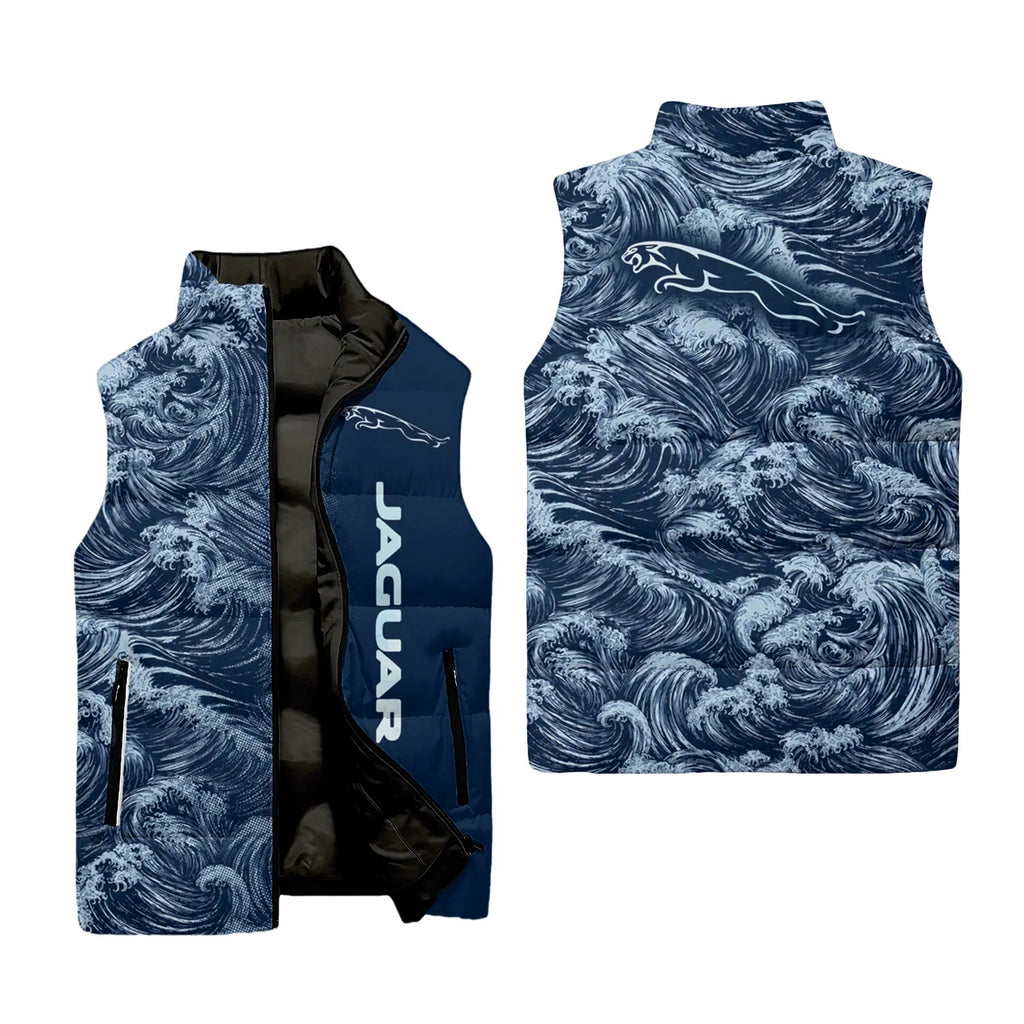 Jaguar Sleeveless Puffer Jacket SHW010