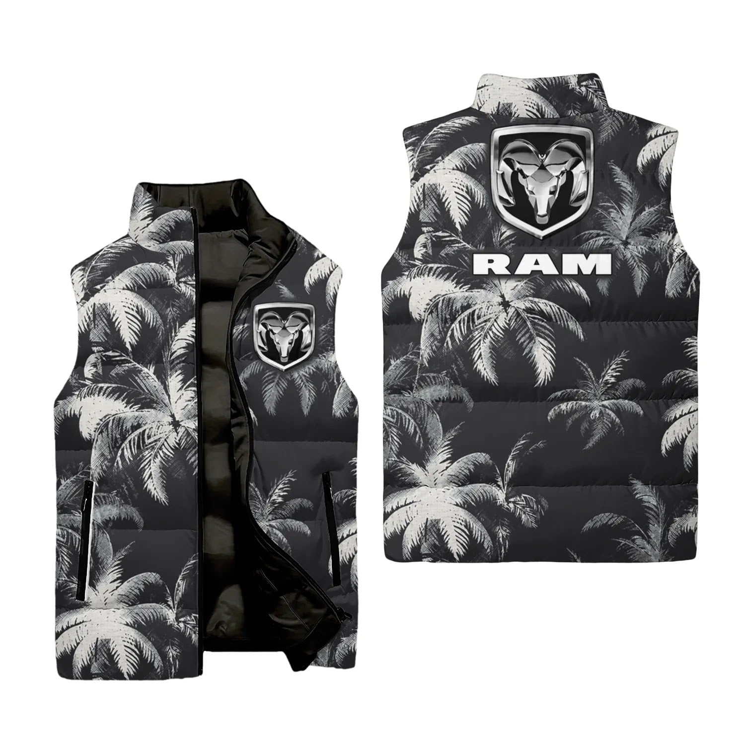 Ram Sleeveless Puffer Jacket SC112