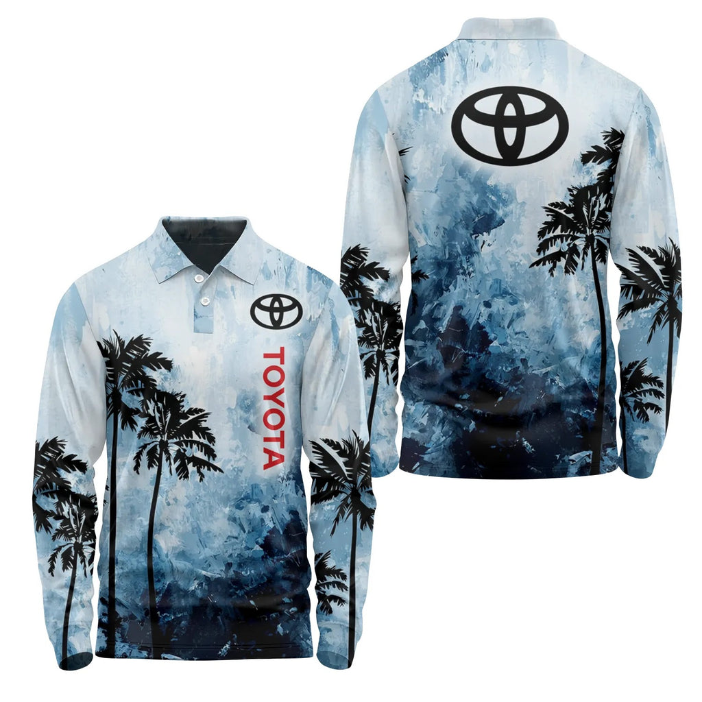 Toyota Long Sleeve Polo SHW034