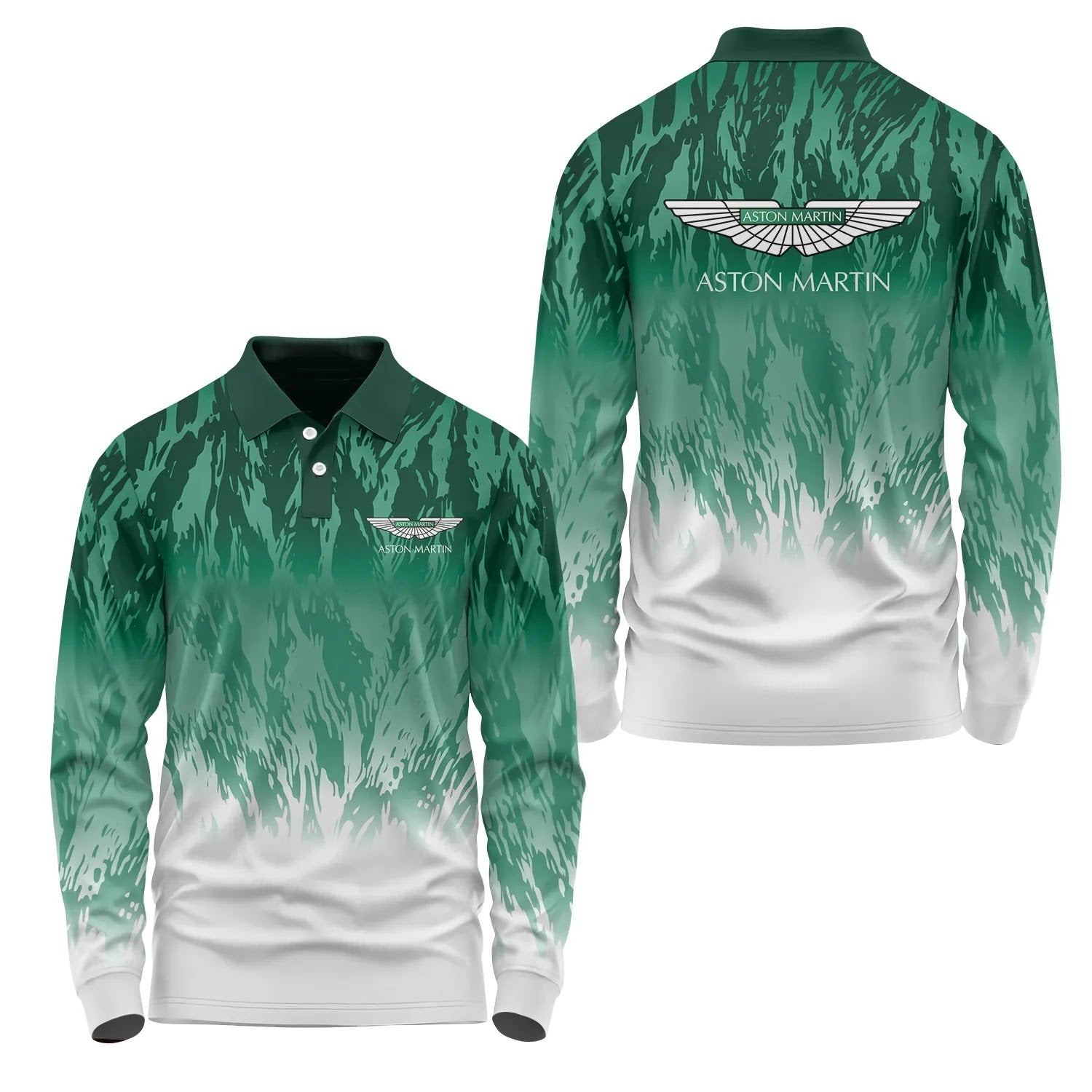 Aston Martin Long Sleeve Polo SC069