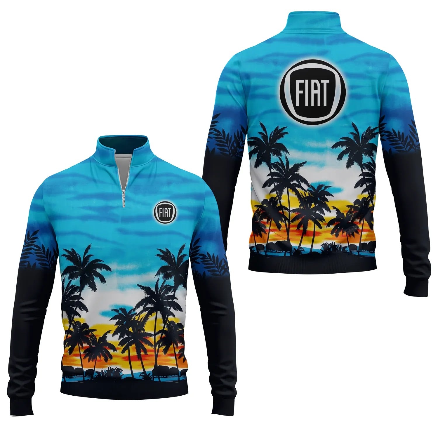 Fiat Quarter-zip Pullover SHW051