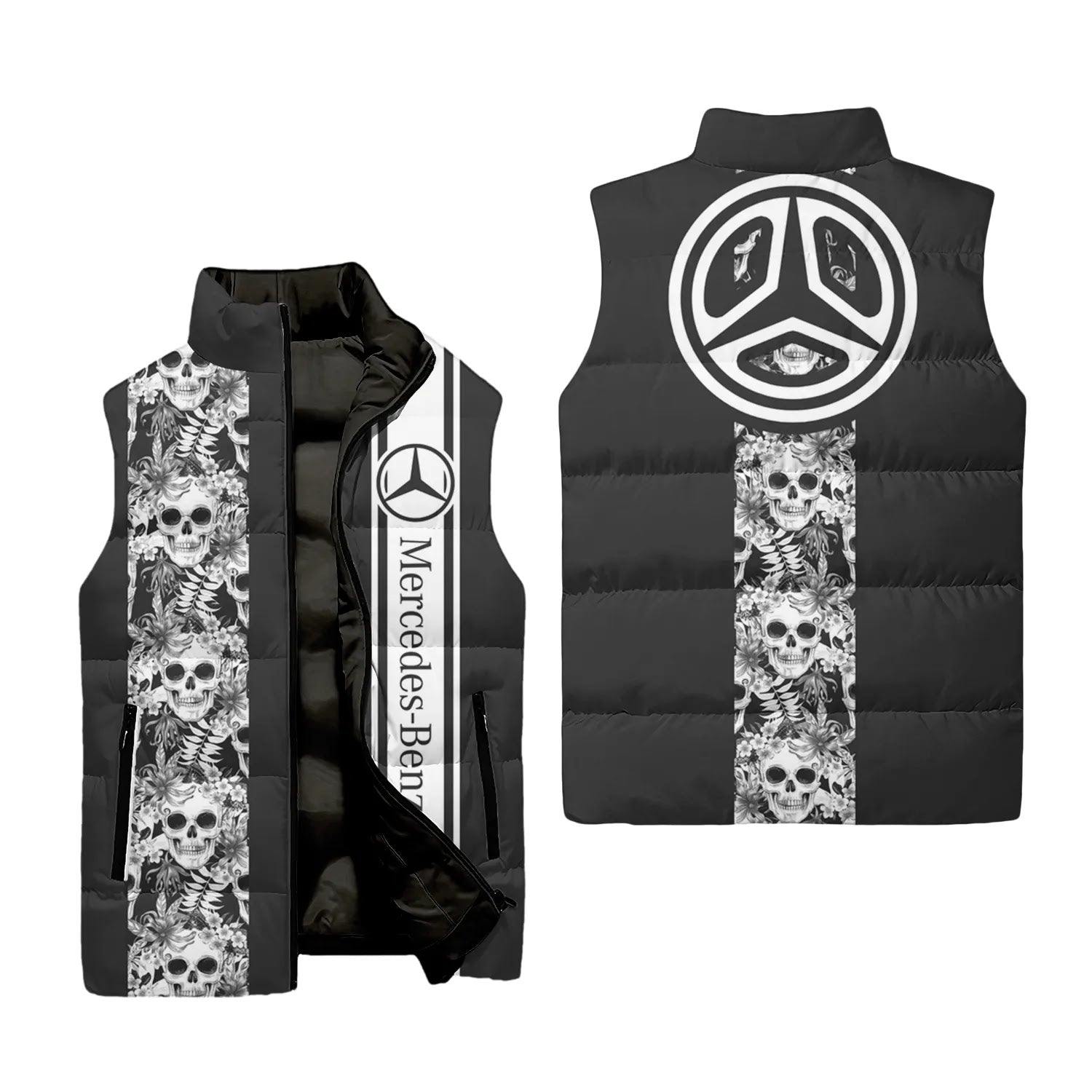 Mercedes-Benz Sleeveless Puffer Jacket SHW042