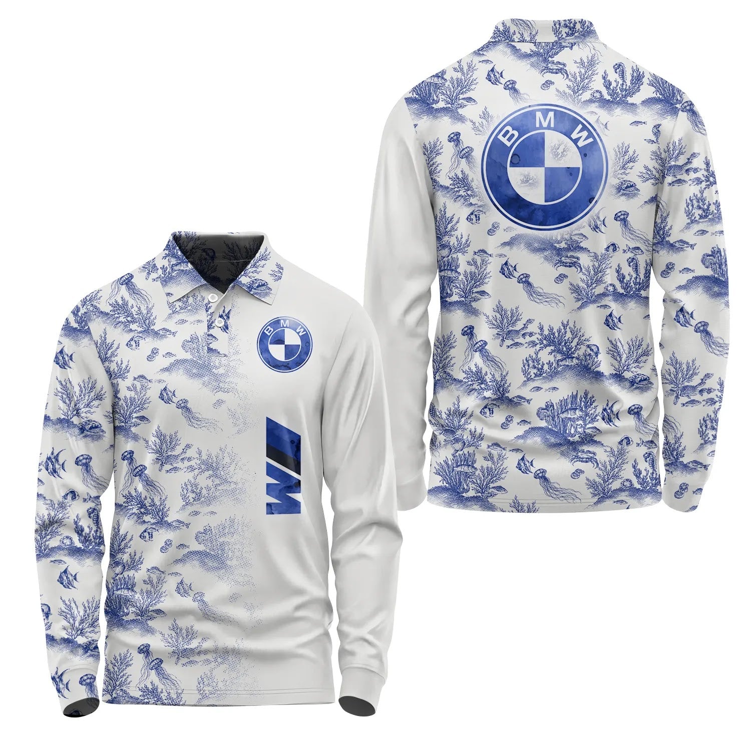 BMW Long Sleeve Polo SHW009