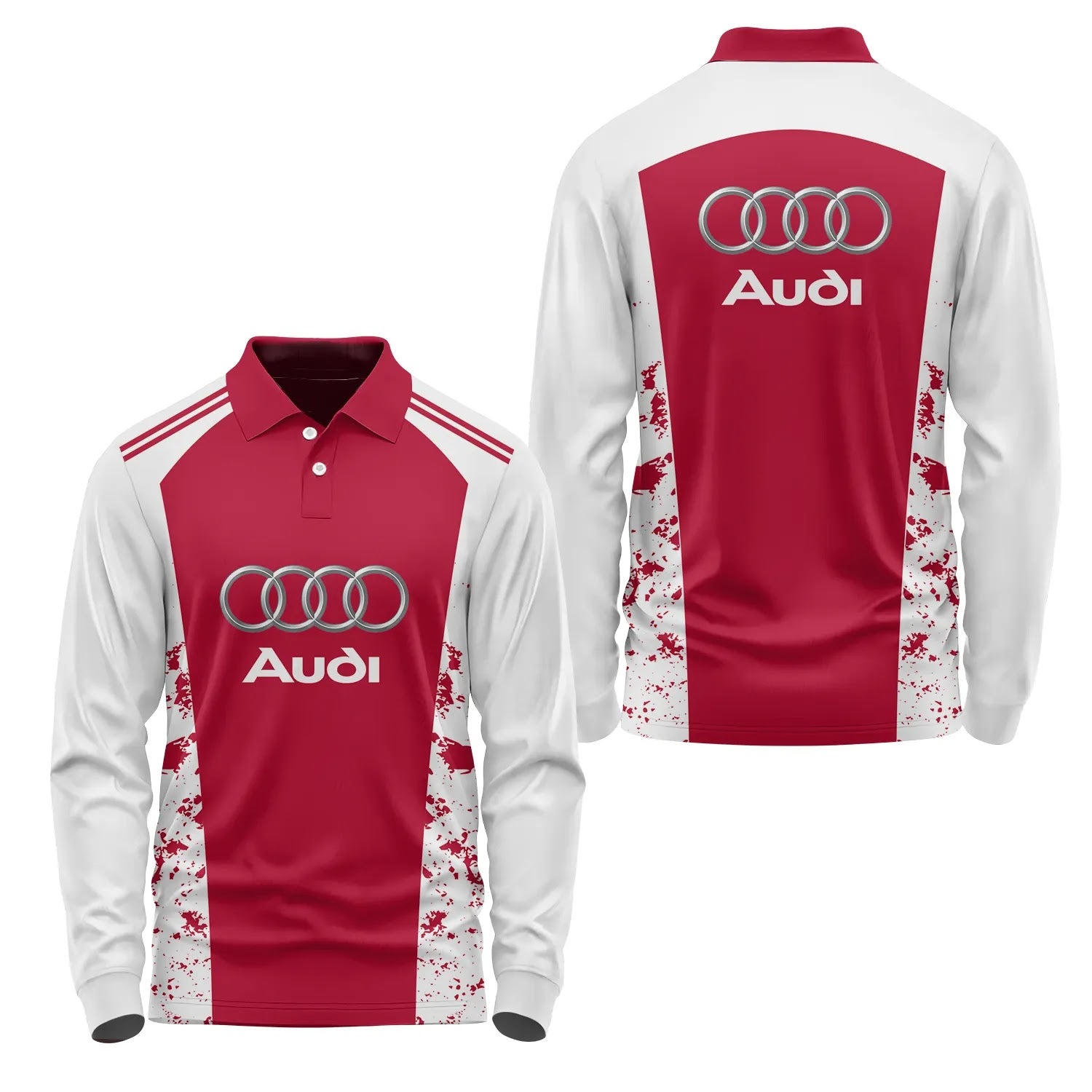 Audi Long Sleeve Polo SC089