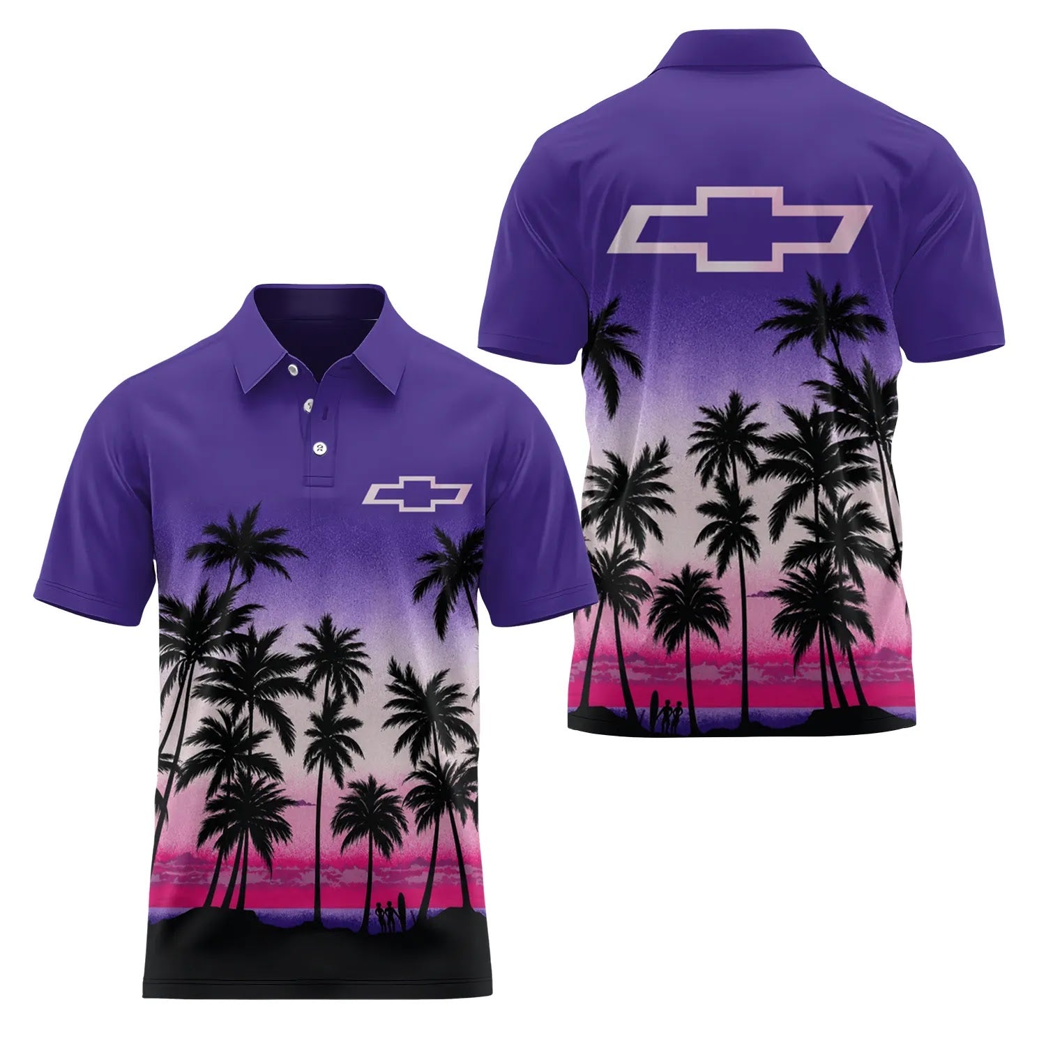 Chevrolet Short Sleeve Polo SHW019