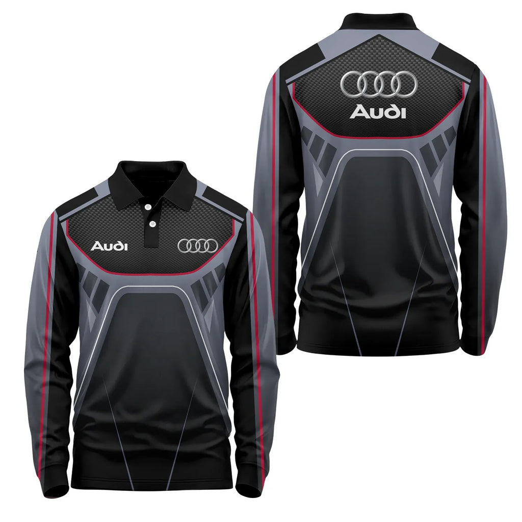 Audi Long Sleeve Polo SC088