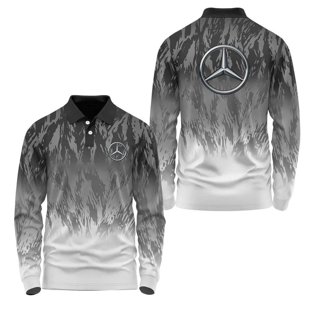Mercedes-Benz Long Sleeve Polo SC069
