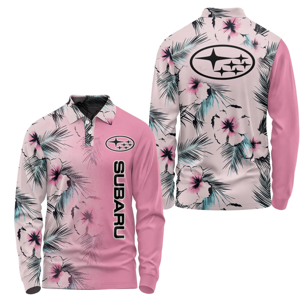 Subaru Long Sleeve Polo SHW056