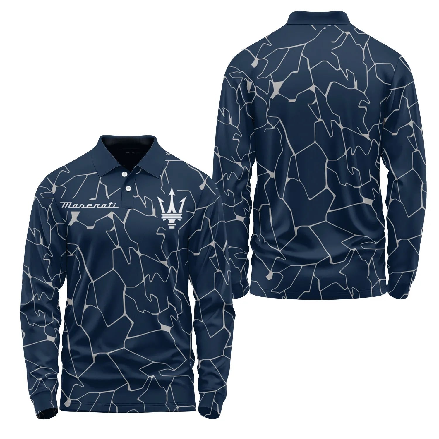Maserati Long Sleeve Polo SC103