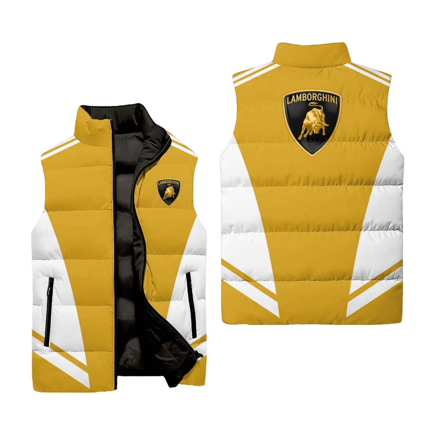 Lamborghini Sleeveless Puffer Jacket SC092