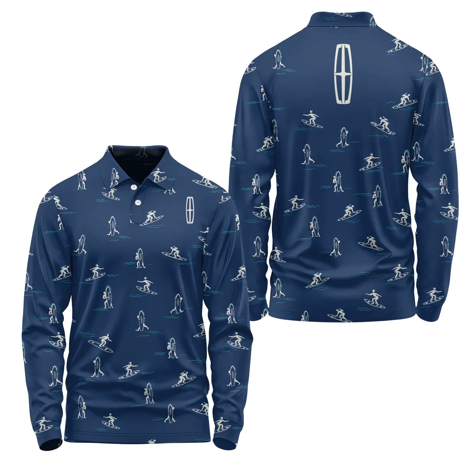 Lincoln Long Sleeve Polo SHW011