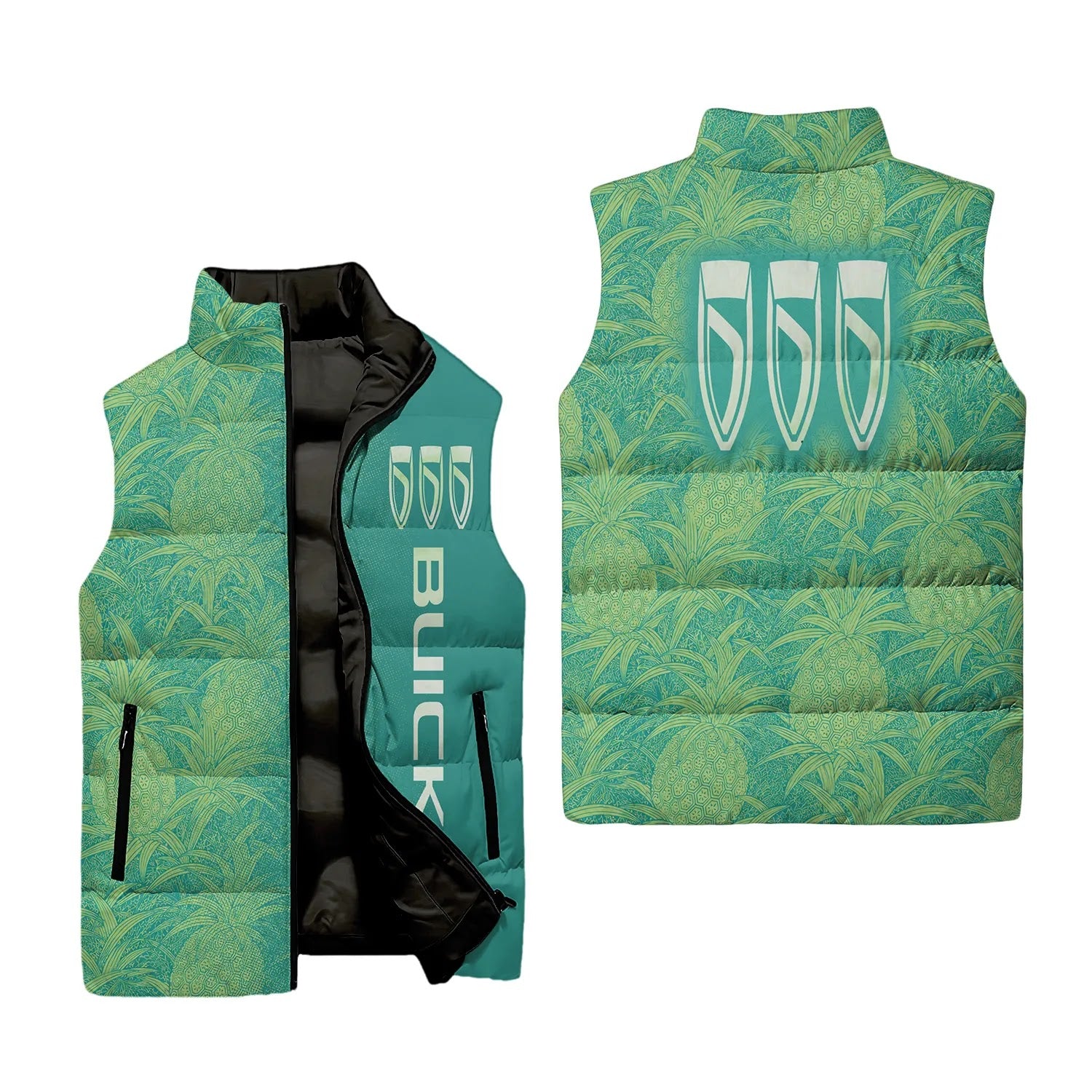 Buick Sleeveless Puffer Jacket SHW014