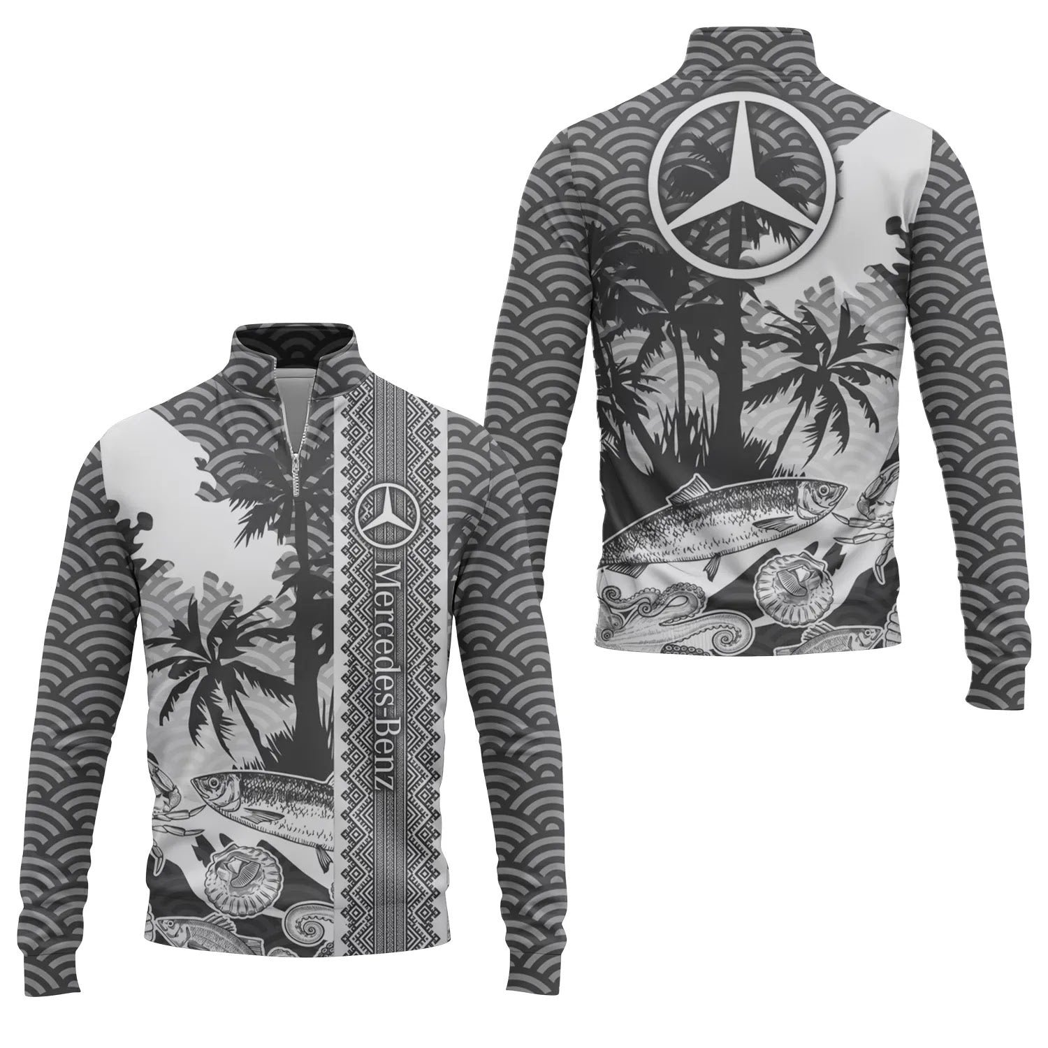 Mercedes-Benz Quarter-zip Pullover SHW038
