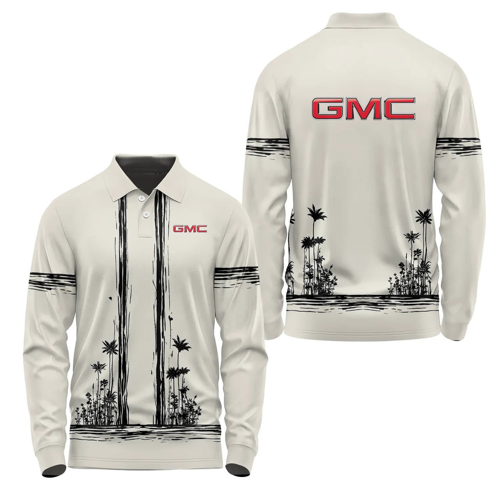 GMC Long Sleeve Polo SHW043