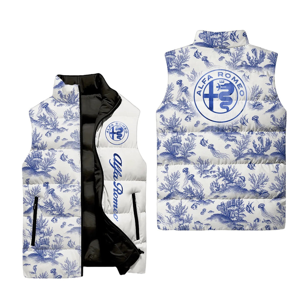 Alfa Romeo Sleeveless Puffer Jacket SHW009