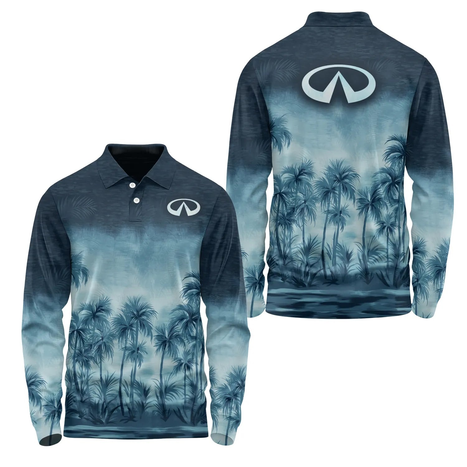 Infiniti Long Sleeve Polo SHW021