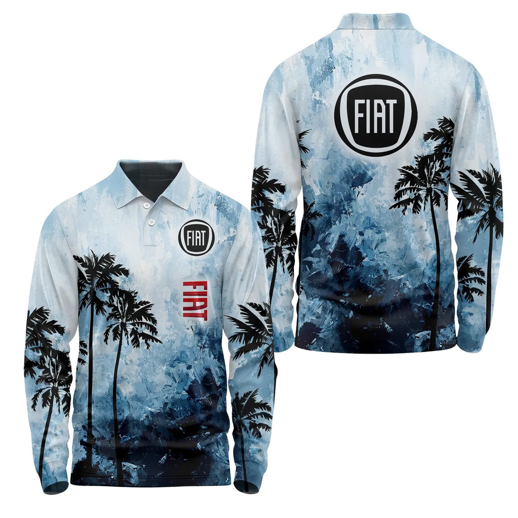 Fiat Long Sleeve Polo SHW034