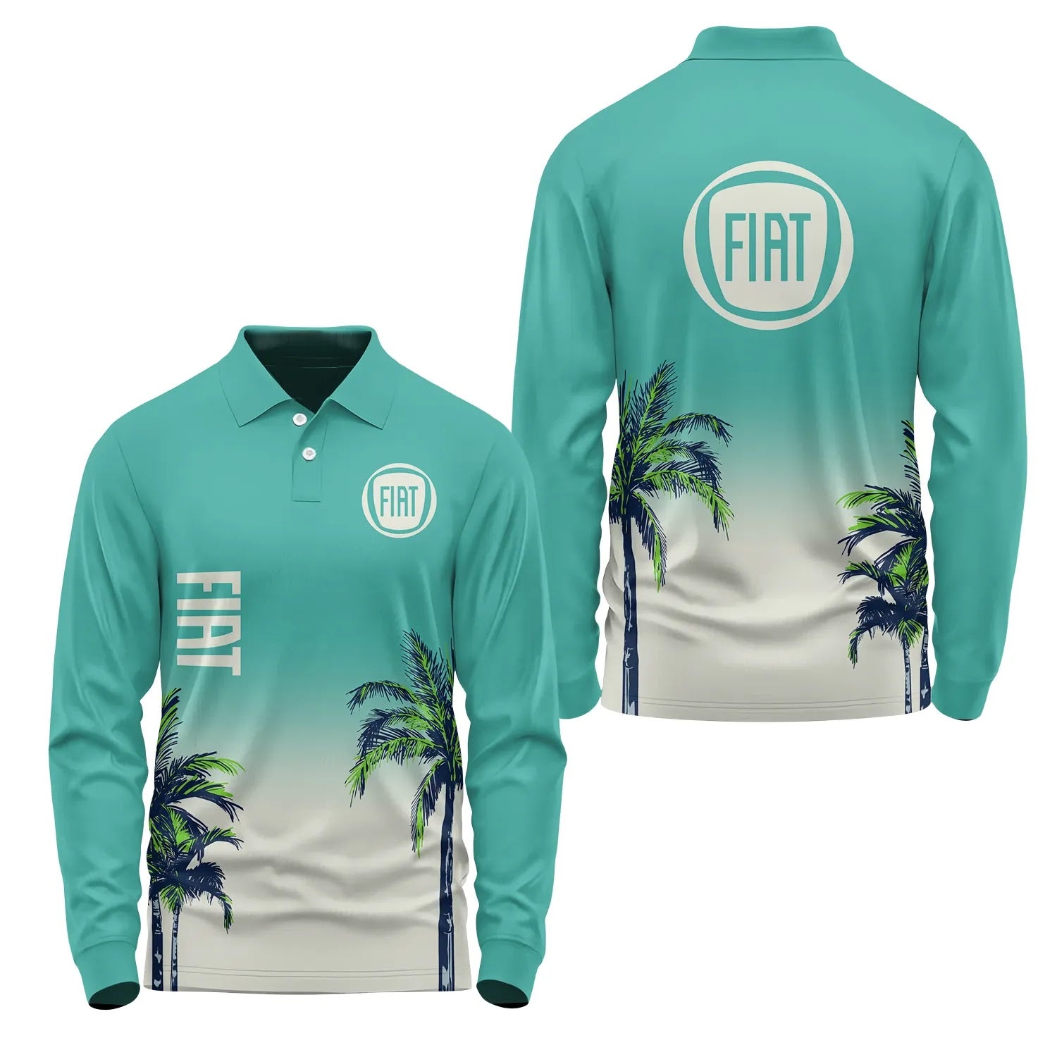 Fiat Long Sleeve Polo SHW020