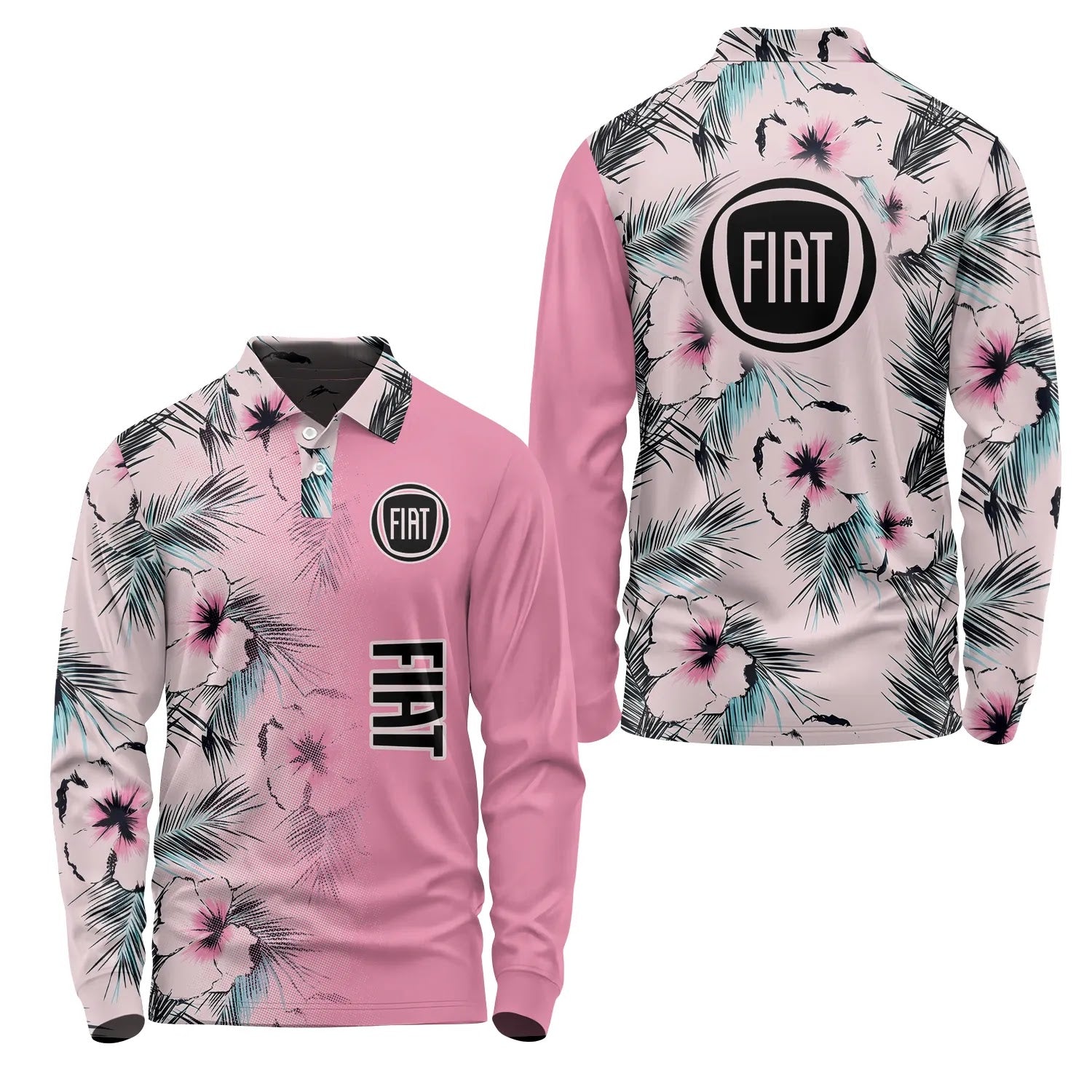 Fiat Long Sleeve Polo SHW056