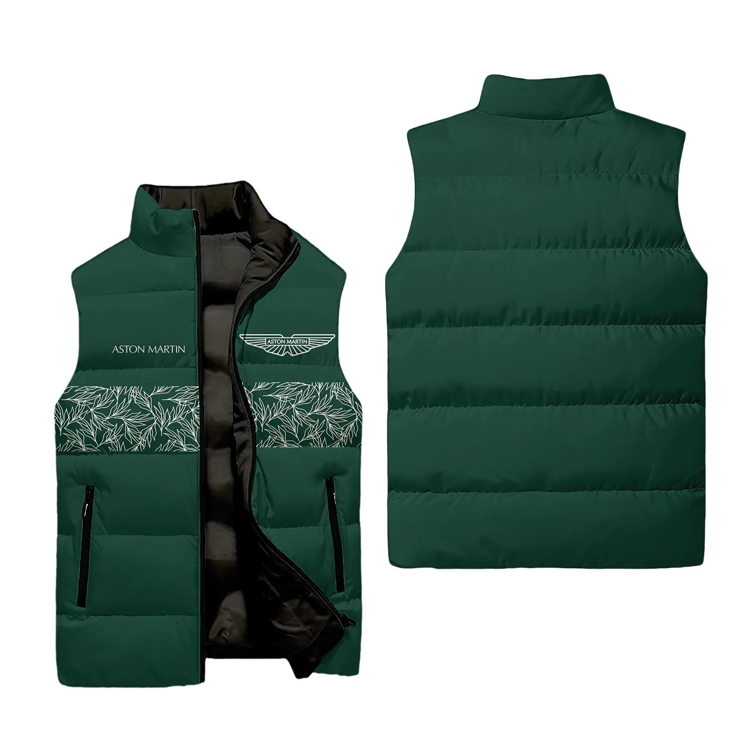 Aston Martin Sleeveless Puffer Jacket SC104