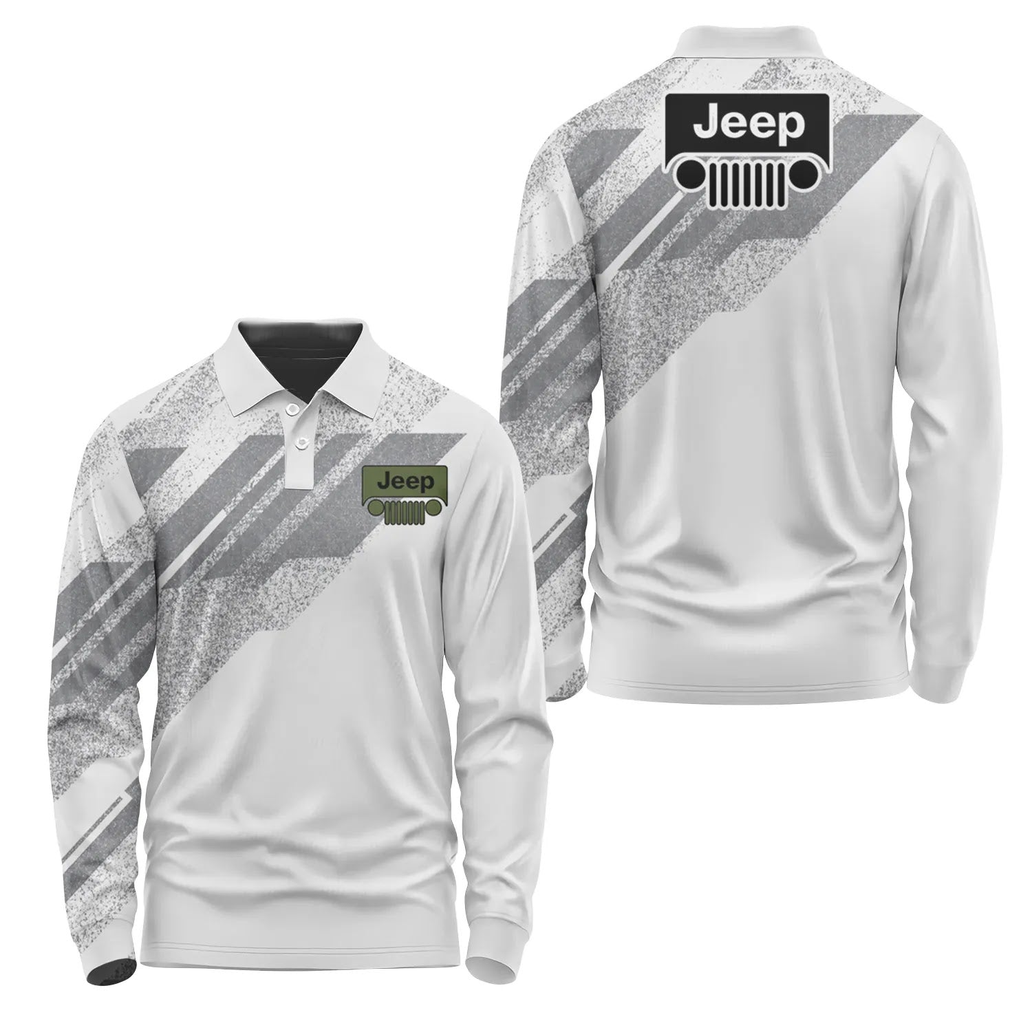 Jeep Long Sleeve Polo SC105