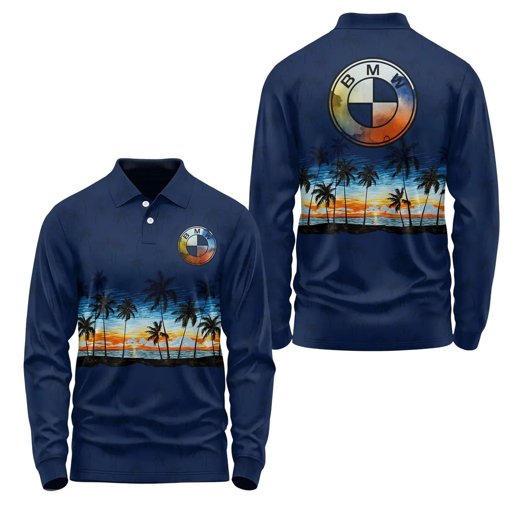 BMW Long Sleeve Polo SHW017