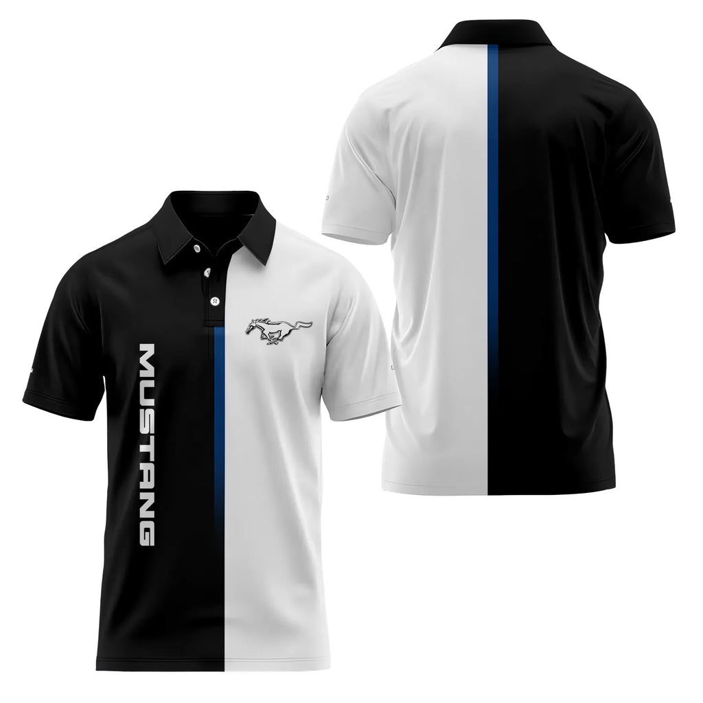 Ford Mustang Short Sleeve Polo SC076