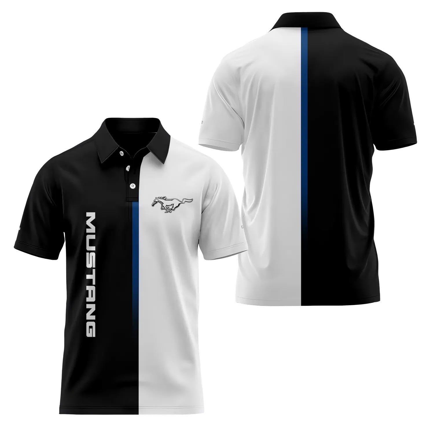 Ford Mustang Short Sleeve Polo SC076