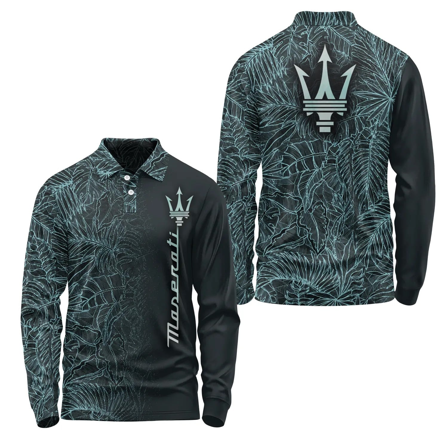 Maserati Long Sleeve Polo SHW008
