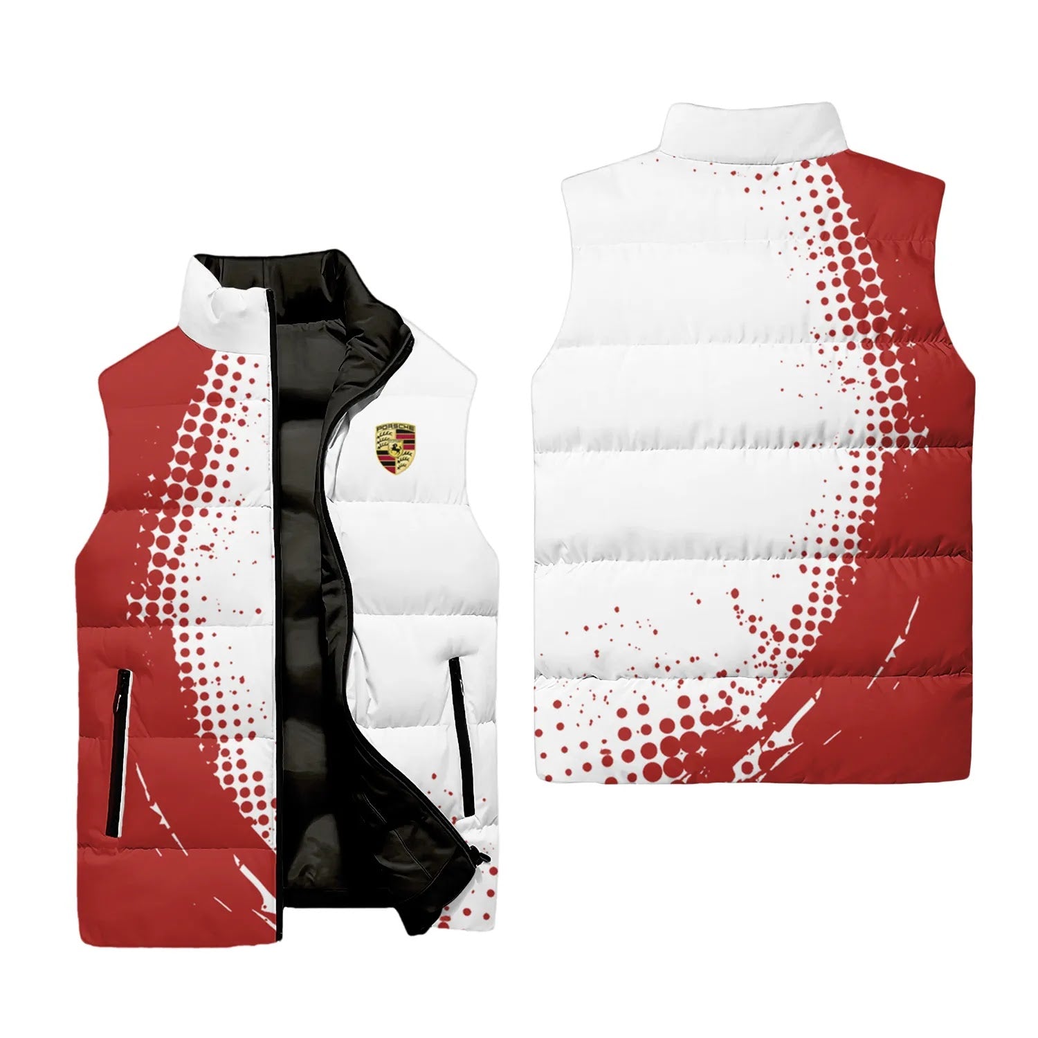 Porsche Sleeveless Puffer Jacket SC095