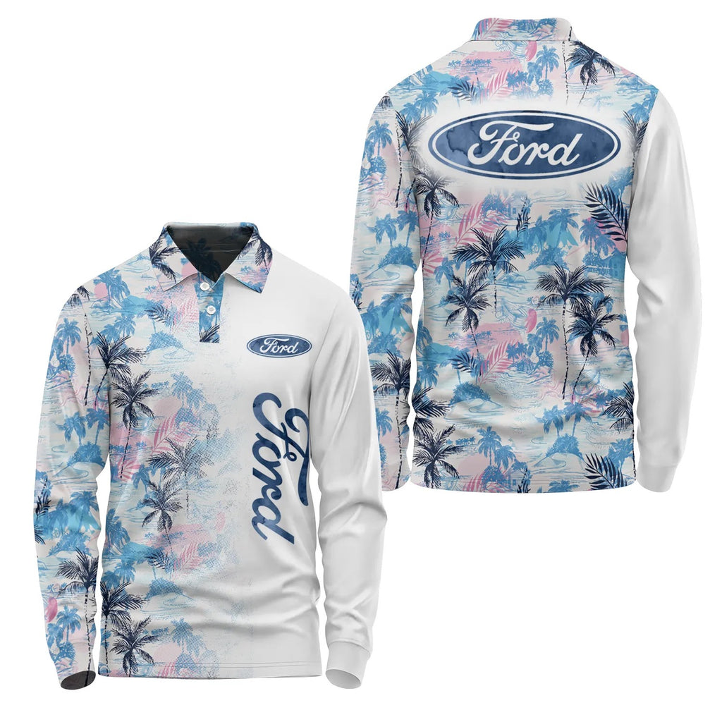 Ford Long Sleeve Polo SHW029