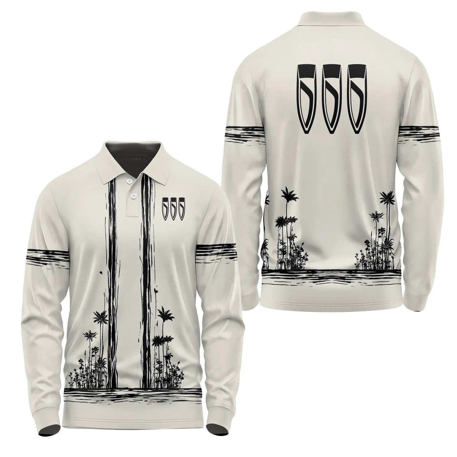 Buick Long Sleeve Polo SHW043