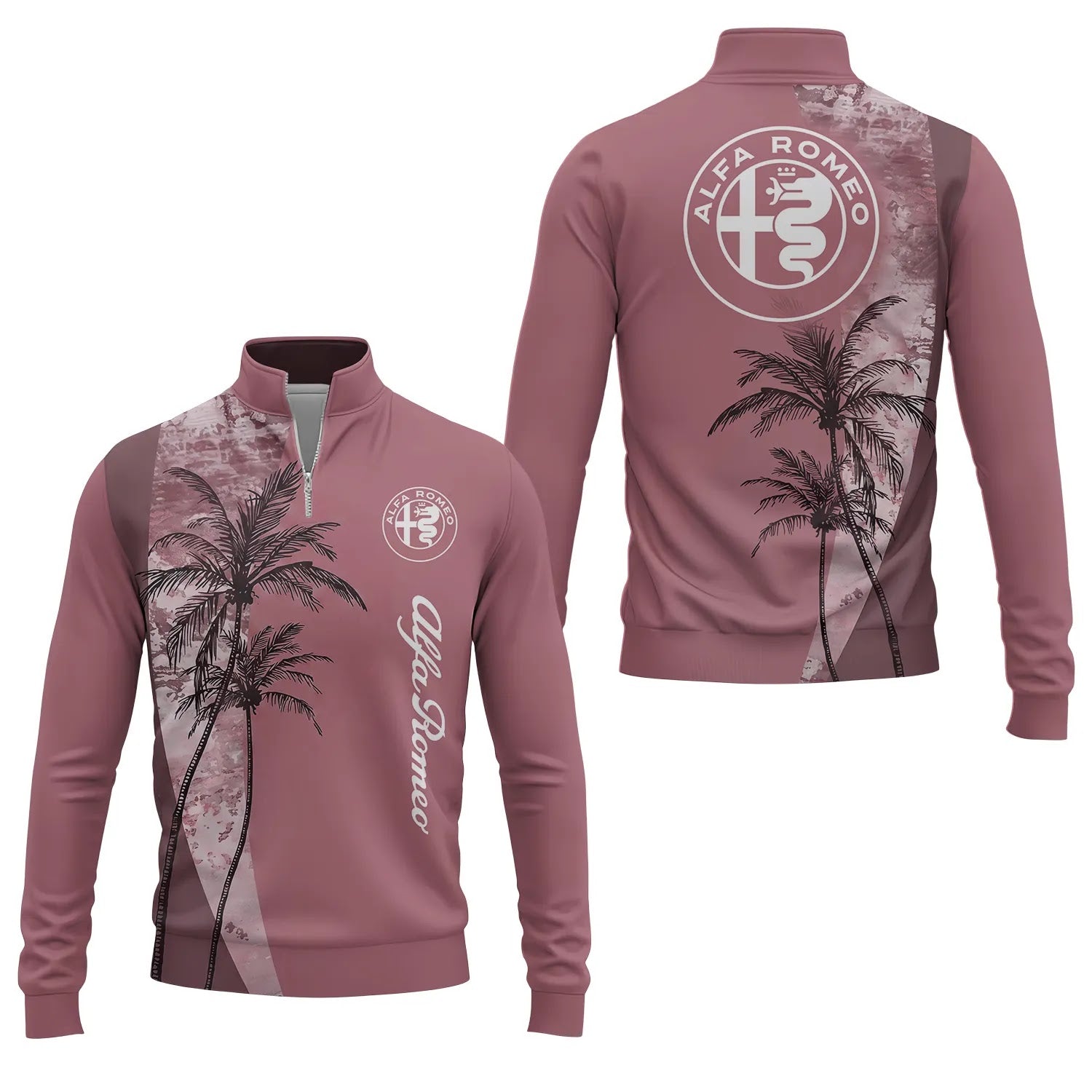 Alfa Romeo Quarter-zip Pullover SHW071