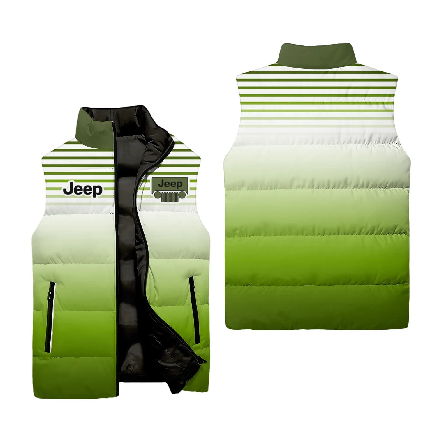Jeep Sleeveless Puffer Jacket SC107