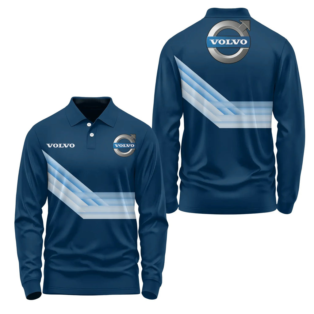Volvo Long Sleeve Polo SC106