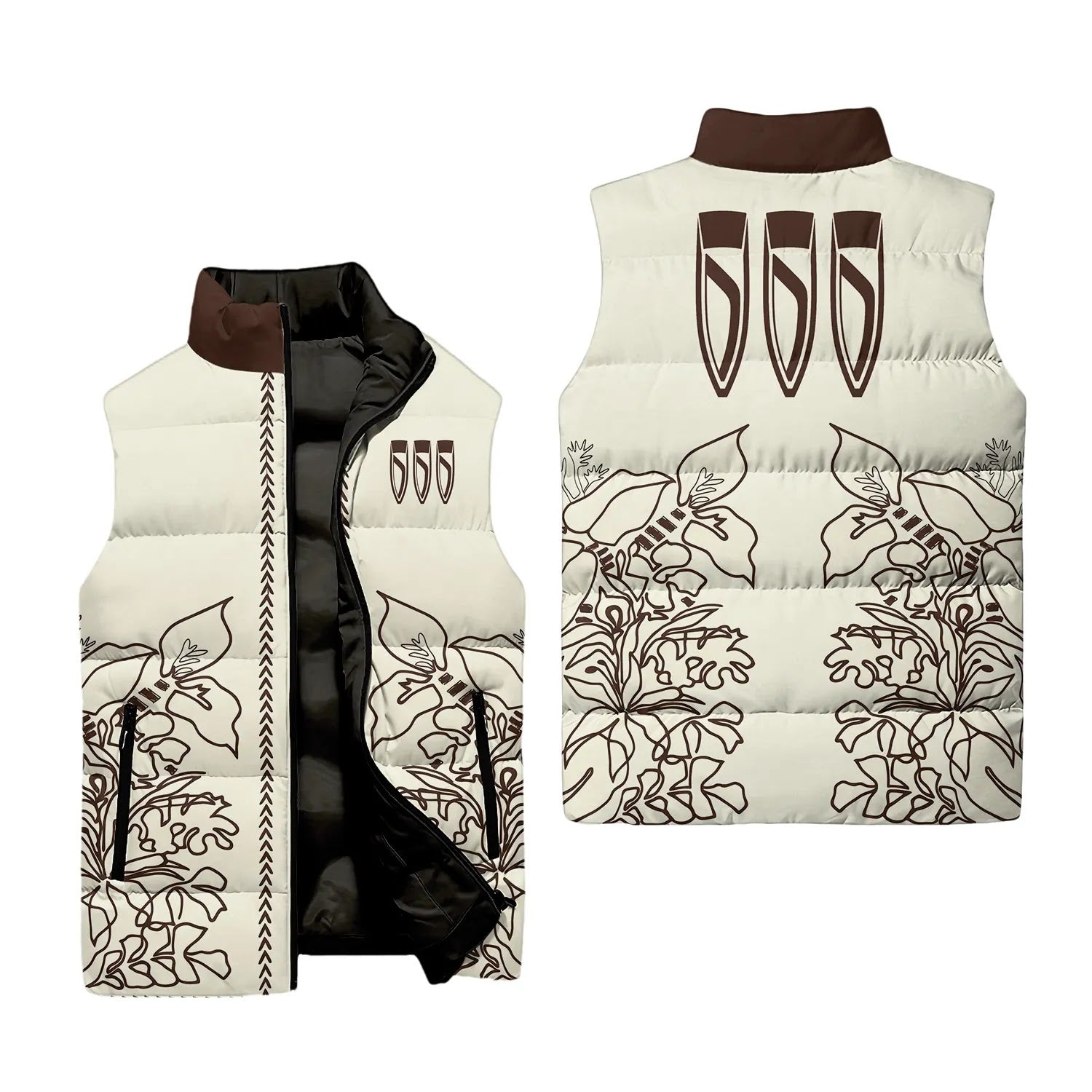 Buick Sleeveless Puffer Jacket SHW064