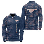 Ford Mustang Long Sleeve Polo SHW007