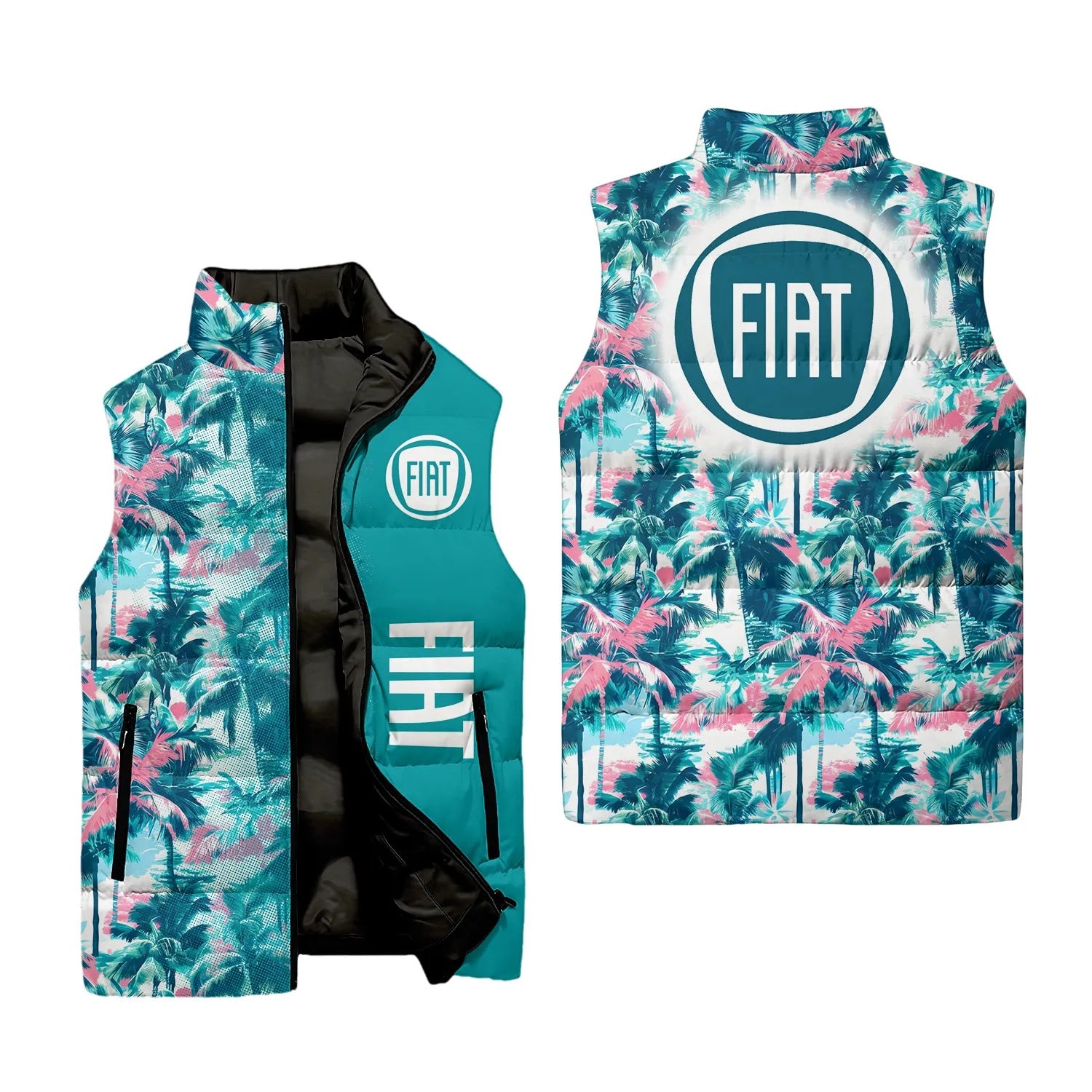 Fiat Sleeveless Puffer Jacket SHW061