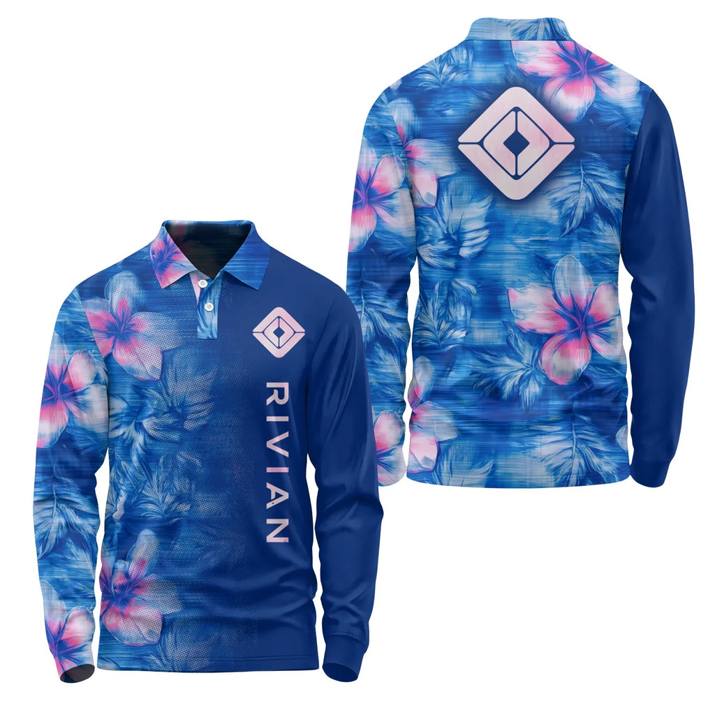 Rivian Long Sleeve Polo SHW057