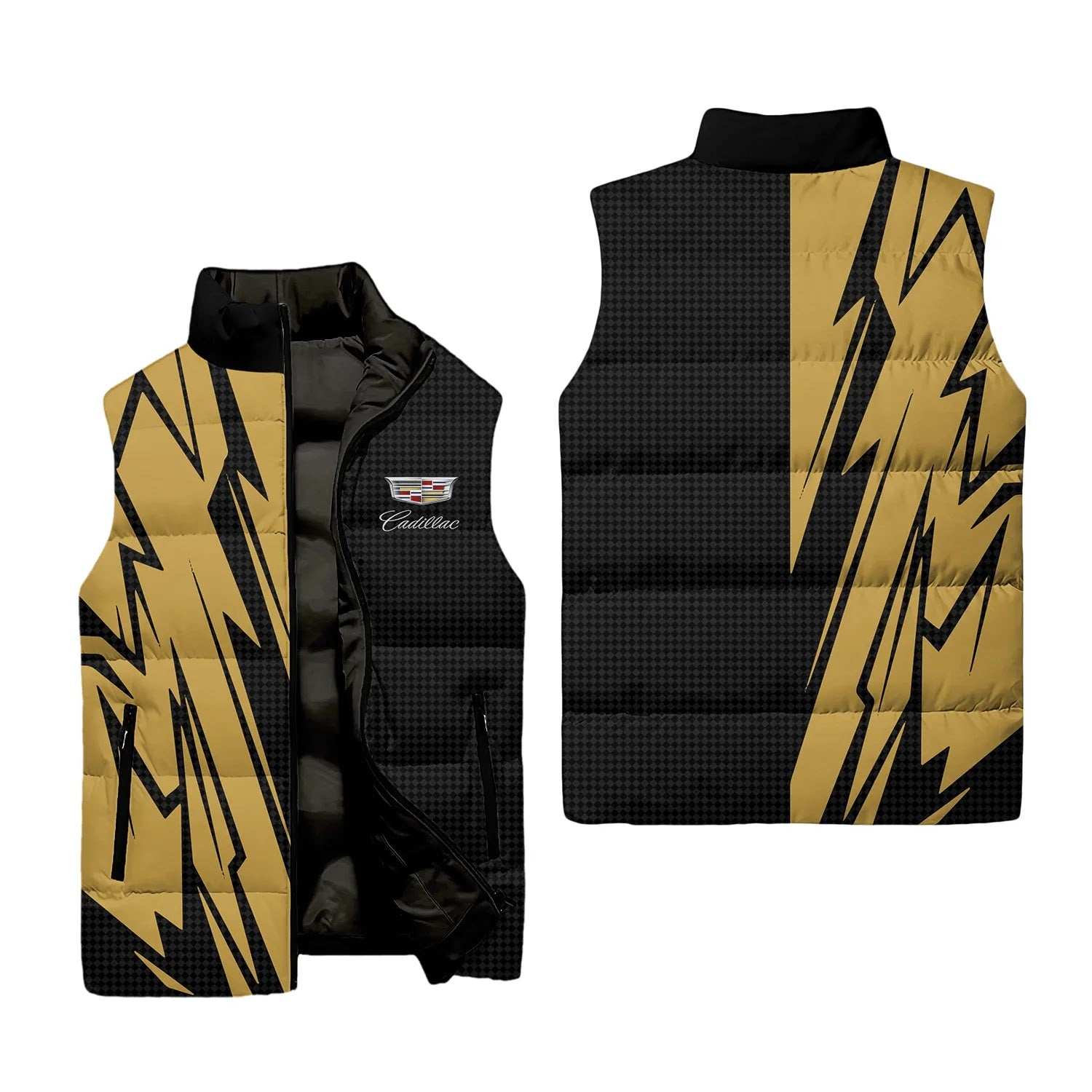 Cadillac Sleeveless Puffer Jacket SC062