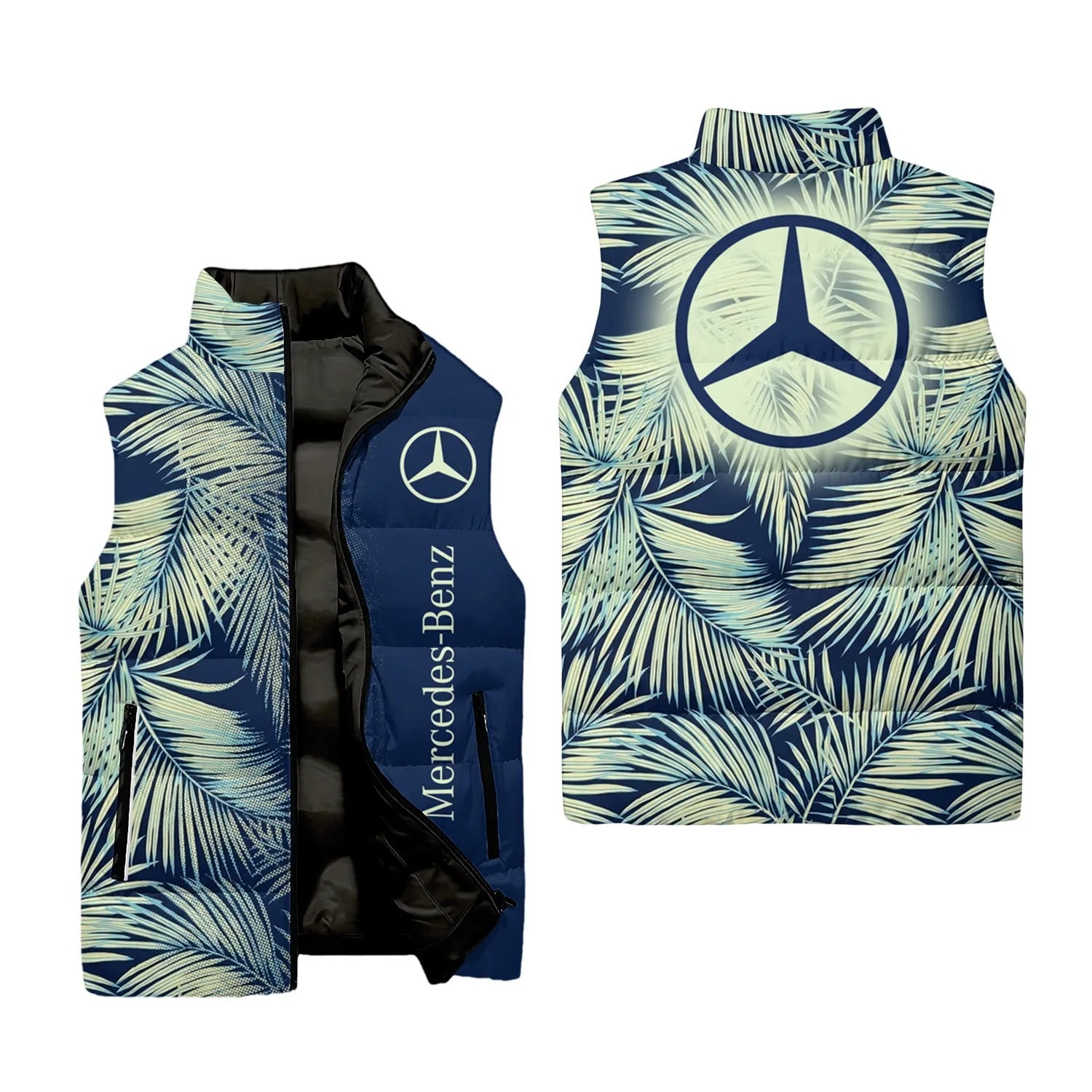 Mercedes-Benz Sleeveless Puffer Jacket SHW003